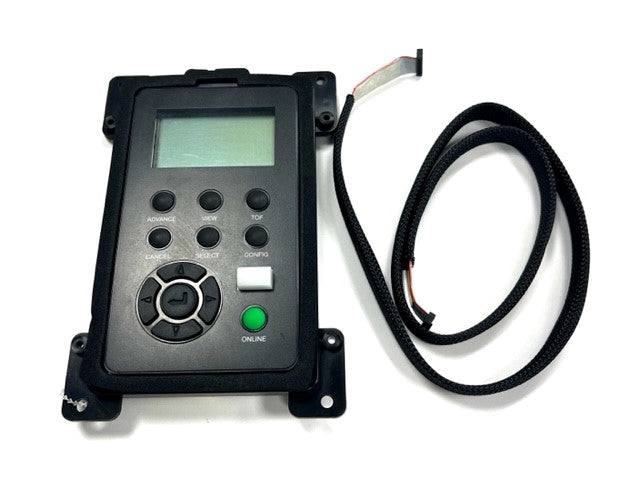 PRINTRONIX OP PANEL WITH CABLE, PEDESTAL, P8000